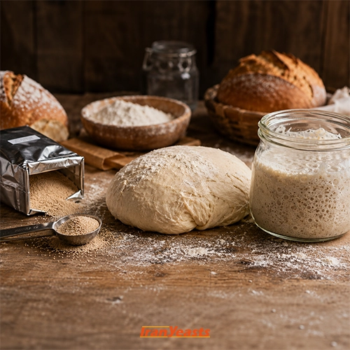 تفاوت خمیرمایه صنعتی و خانگی