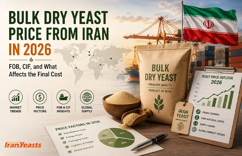Bulk Dry Yeast Price from Iran in 2026