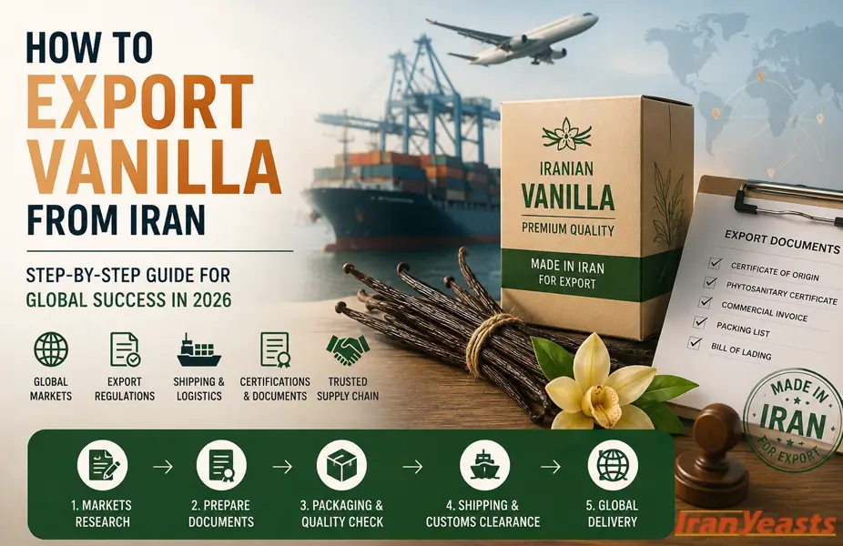 How to Export Vanilla From Iran
