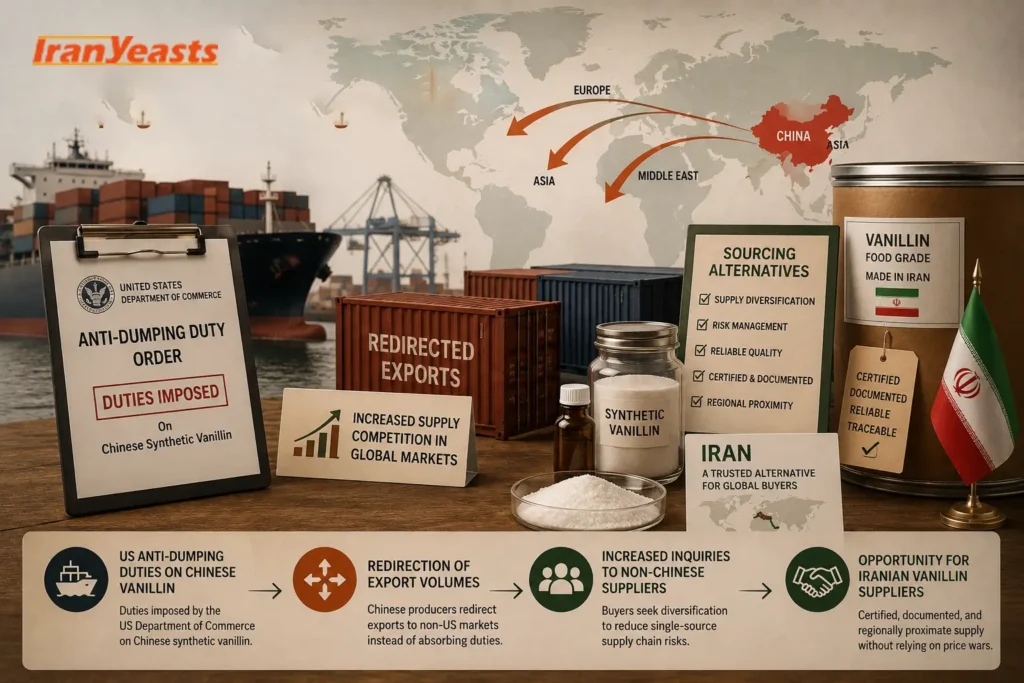 How US Anti-Dumping Duties on Chinese Vanillin Are Reshaping Global Sourcing in 2026