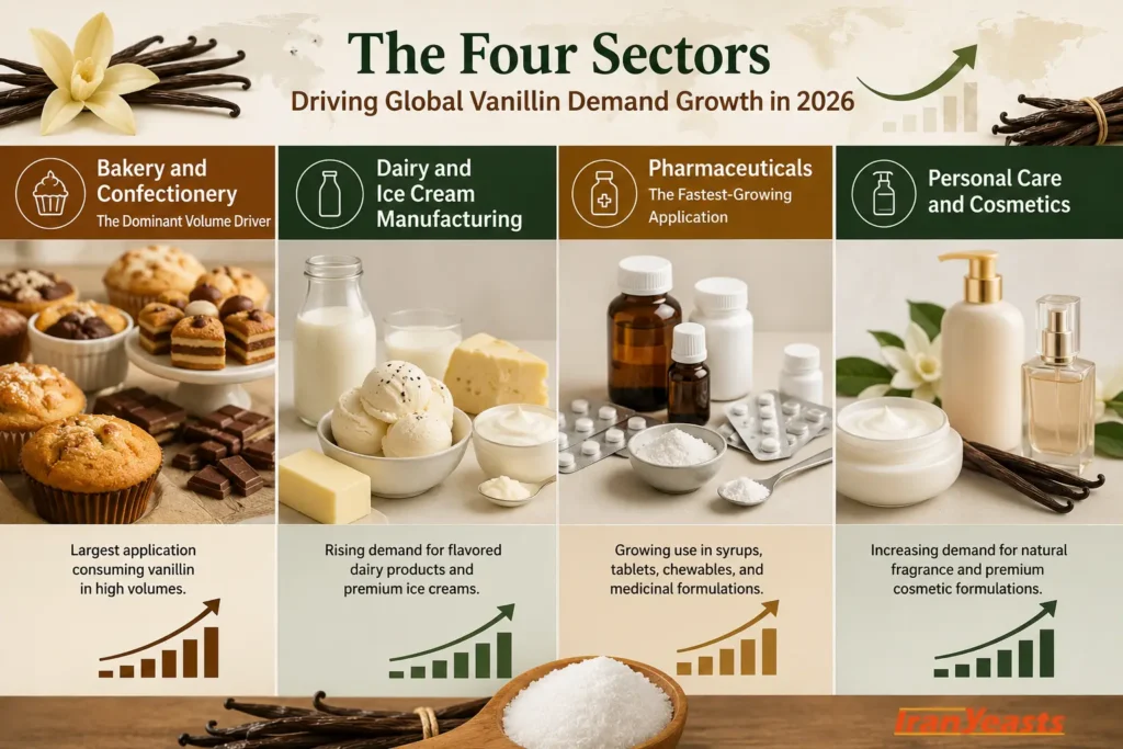 The Four Sectors Driving Global Vanillin Demand Growth in 2026