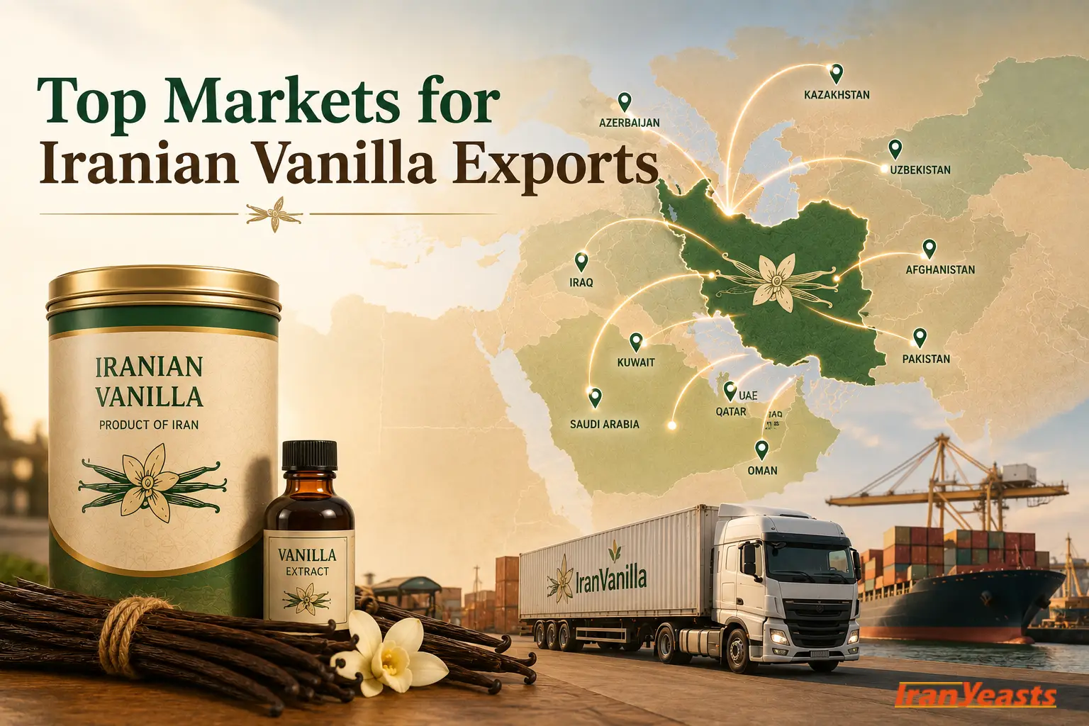 Top Markets for Iranian Vanilla Exports