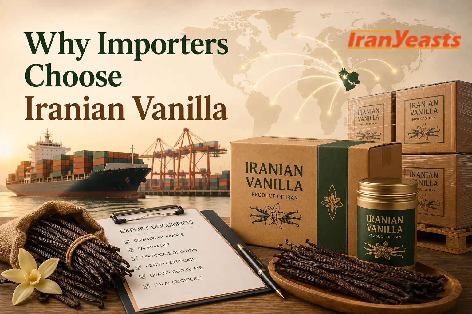Why Importers Choose Iranian Vanilla