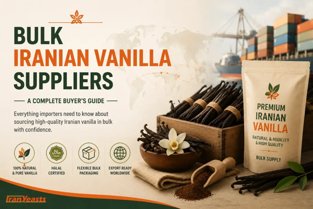 Bulk Iranian Vanilla Suppliers