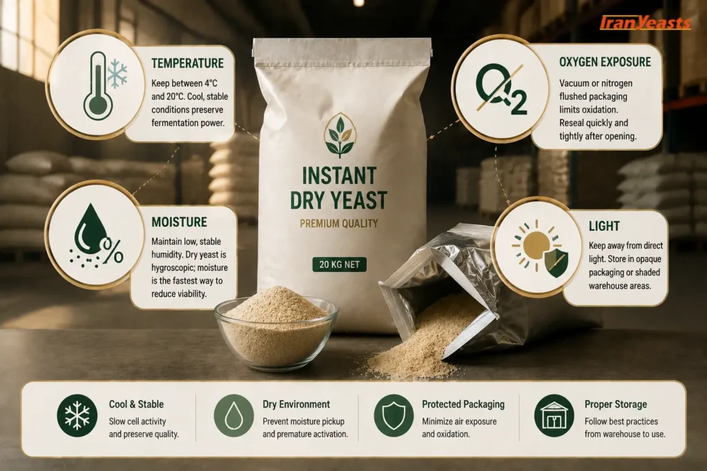 How to Store Bulk Dry Yeast Core Requirements