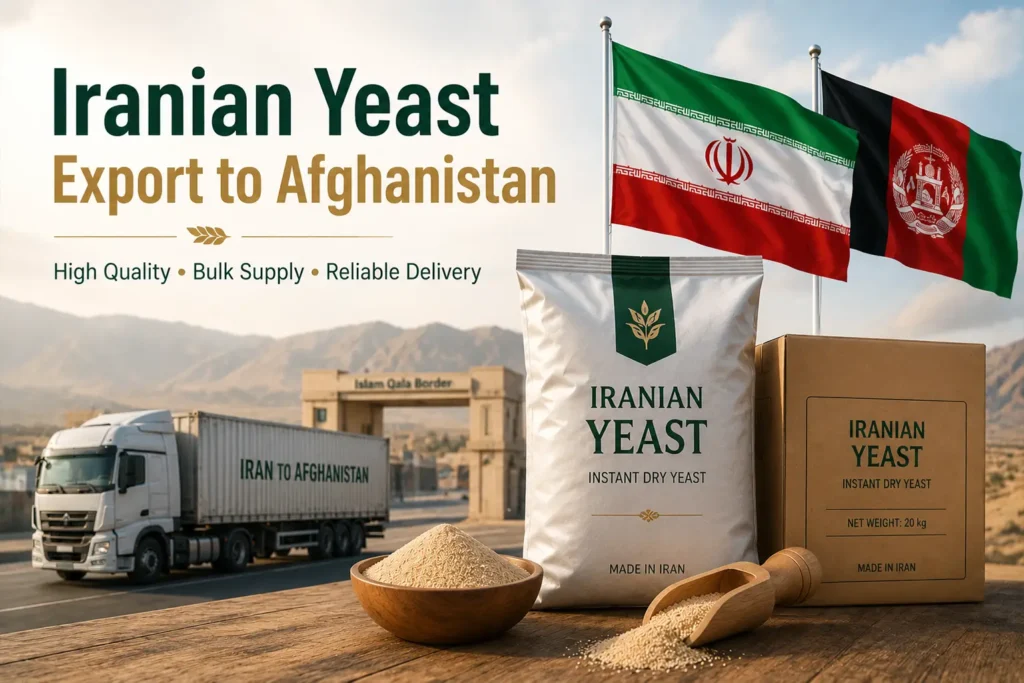 Iranian Yeast Export to Afghanistan