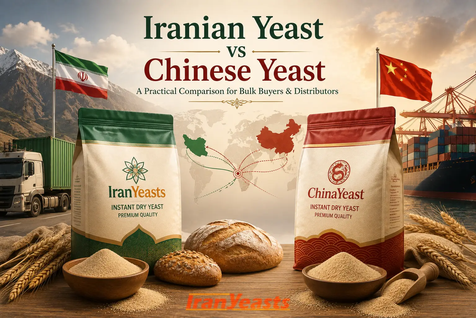 Iranian Yeast vs Chinese Yeast
