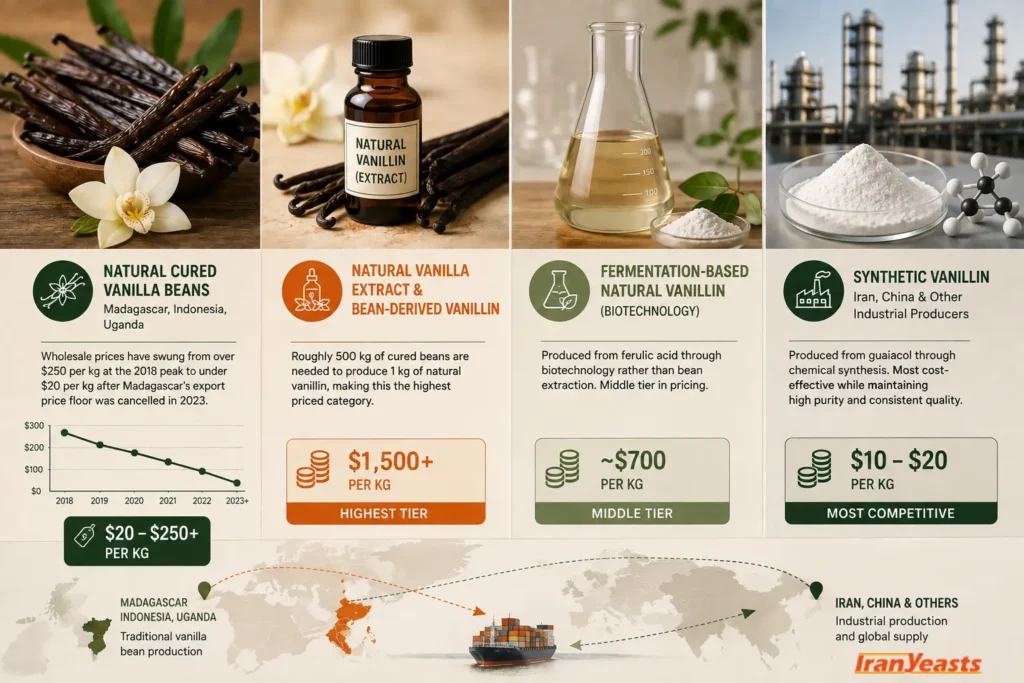 Vanilla Price Comparison How Iran Stacks Up Against Other Origins
