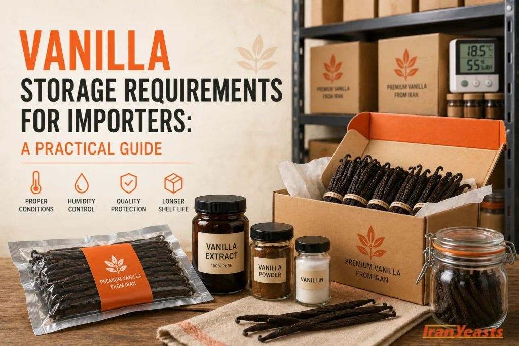 Vanilla Storage Requirements for Importers