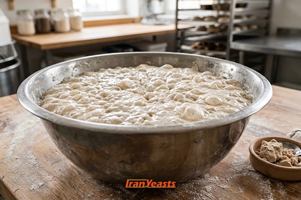 چرا خمیر یا نان بوی زیاد خمیرمایه می‌گیرد؟