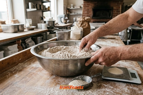 استفاده بیش از مقدار توصیه‌شده می‌تواند روی طعم نان اثر منفی بگذارد