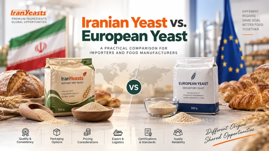 Iranian Yeast vs. European Yeast