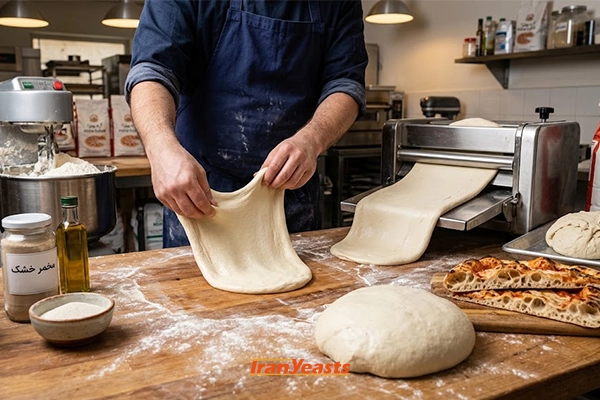 بهبوددهنده در خمیر پیتزا چه مشکلی را حل می‌کند؟