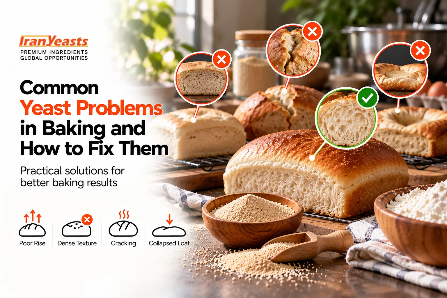 Common Yeast Problems in Baking and How to Fix Them