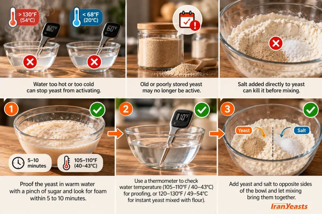 How to Fix Dough That Will Not Rise